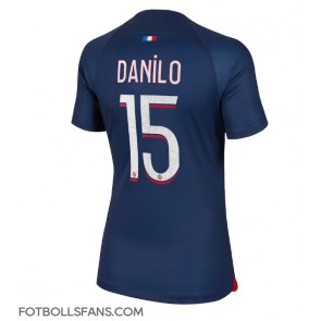 Paris Saint-Germain Danilo Pereira #15 Replika Hemmatröja Damer 2023-24 Kortärmad